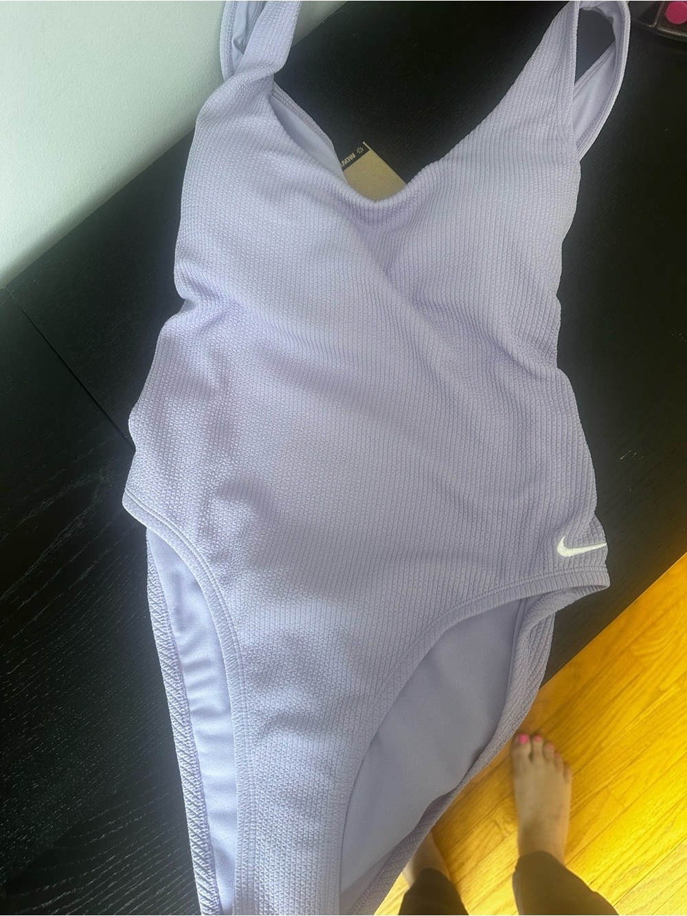 Nike women’s  Lilac One-Piece Swimsuit